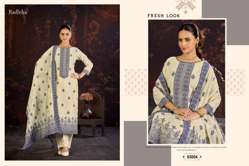 Azara banarashi adah-10 Wholesale dress materials in Delhi